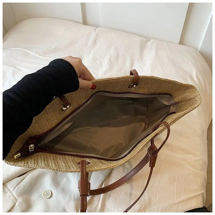 BORSA DI PAGLIA - LOUISE
