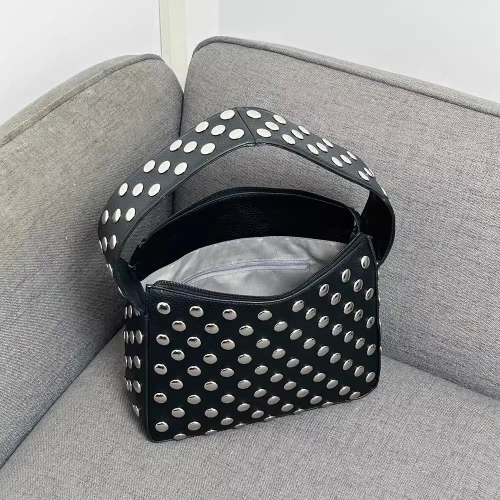 BORSA BAGUETTE DISCO - DAHLIA