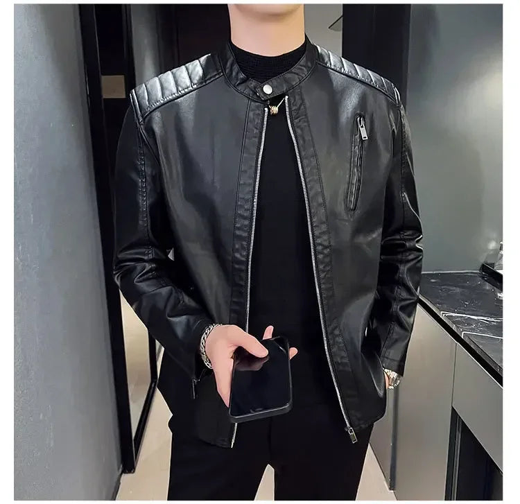 Michele | Refined Leather Jacket