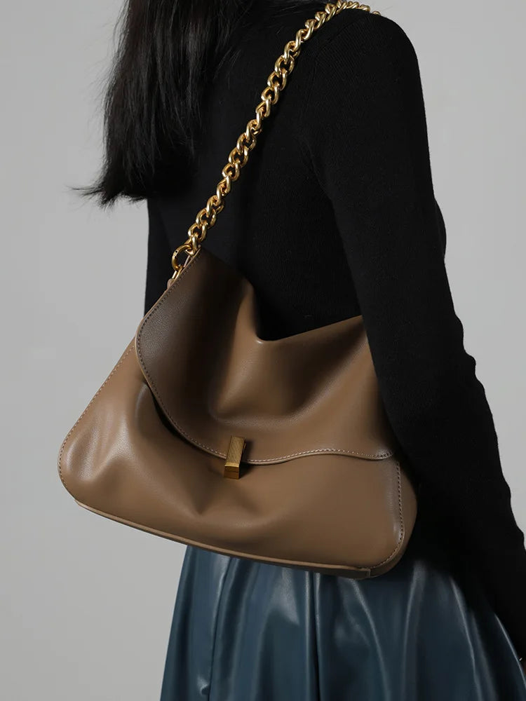 BORSA IN PELLE - SIENNA