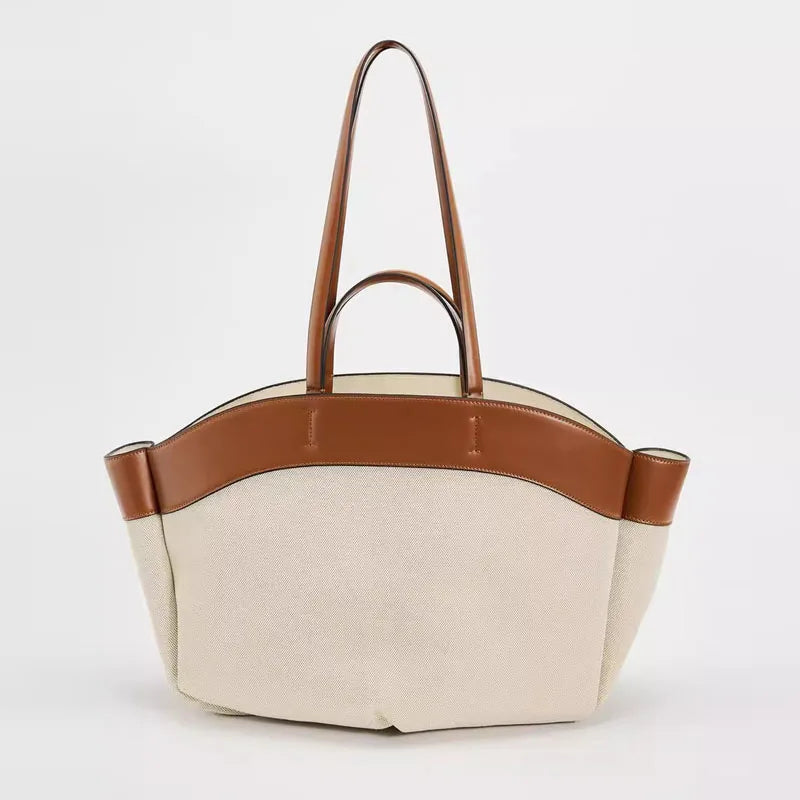 BORSA TOTE IN TELA - VIOLETA