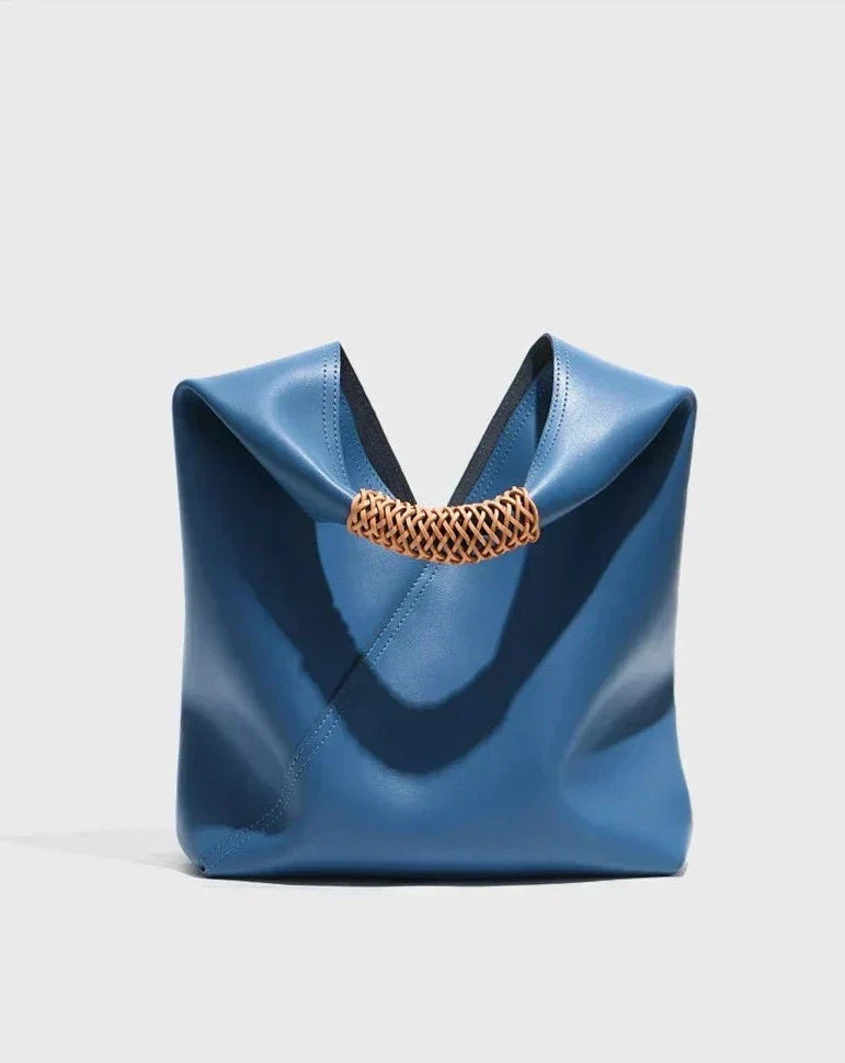 BORSA SHOPPER GRANDE IN PELLE - REBECA