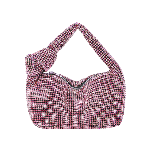 BORSA BAGUETTE GLITTERATA - FABIANA