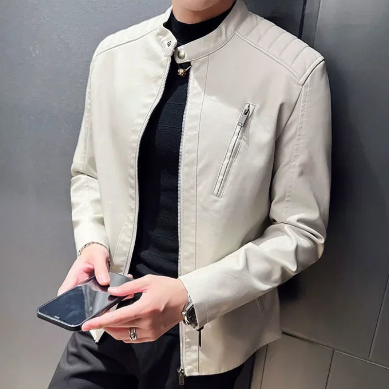 Michele | Refined Leather Jacket
