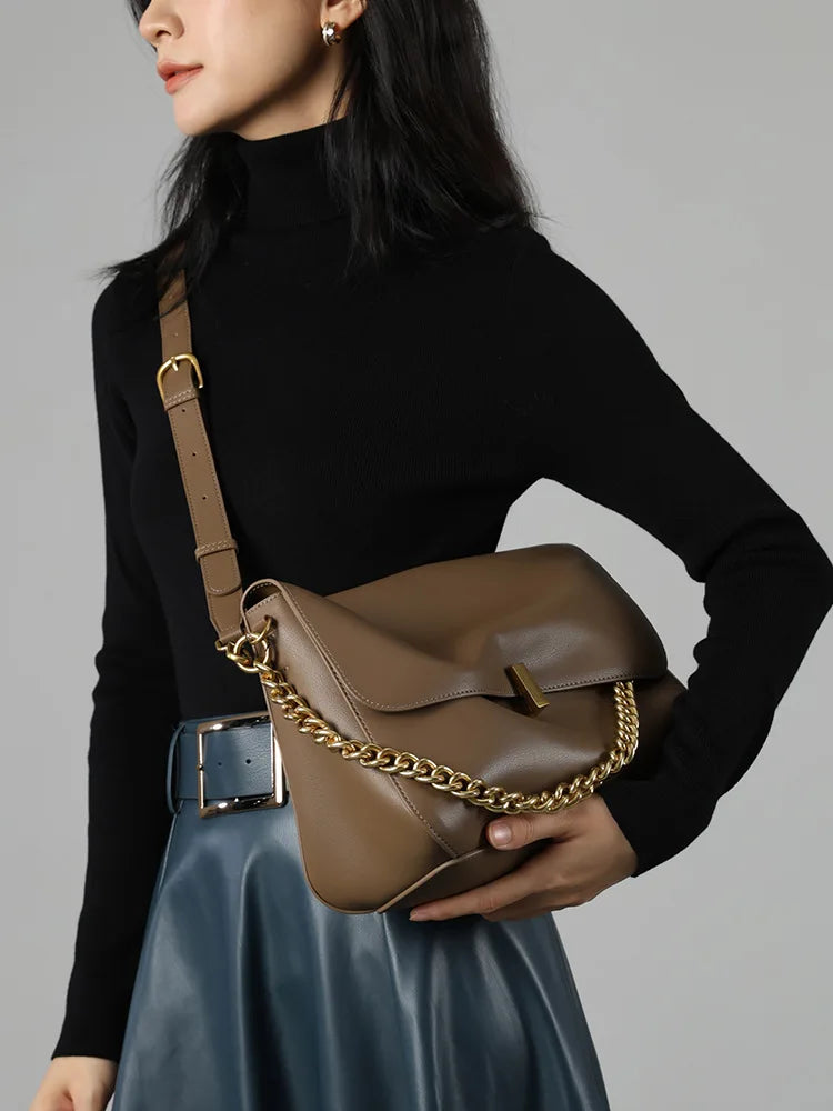 BORSA IN PELLE - SIENNA