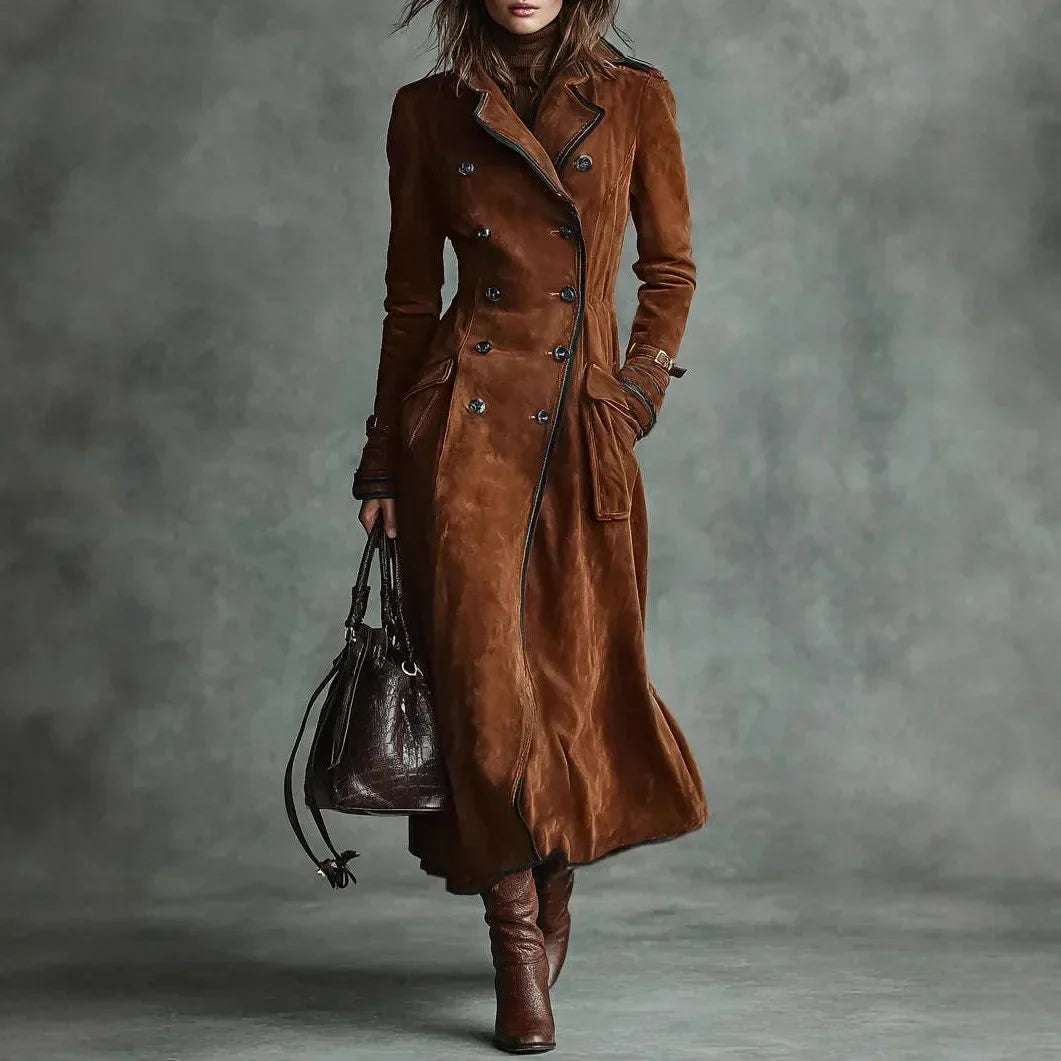 Lisa | Cappotto Lungo con Cintura
