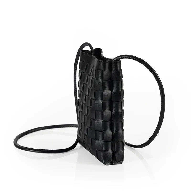 BORSA PORTA CELLULARE INTRECCIATA - JULIETTE