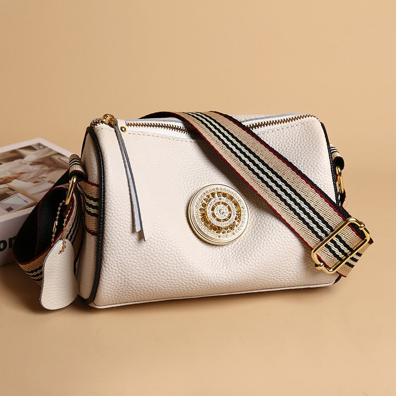 BORSA A SPALLA PICCOLA IN PELLE - ORLANE