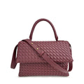 BORSA IN PELLE INTRECCIATA - DÉBORA