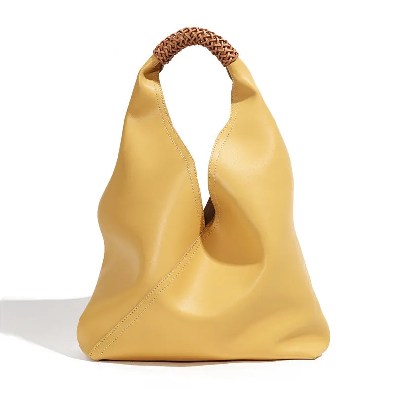 BORSA SHOPPER GRANDE IN PELLE - REBECA