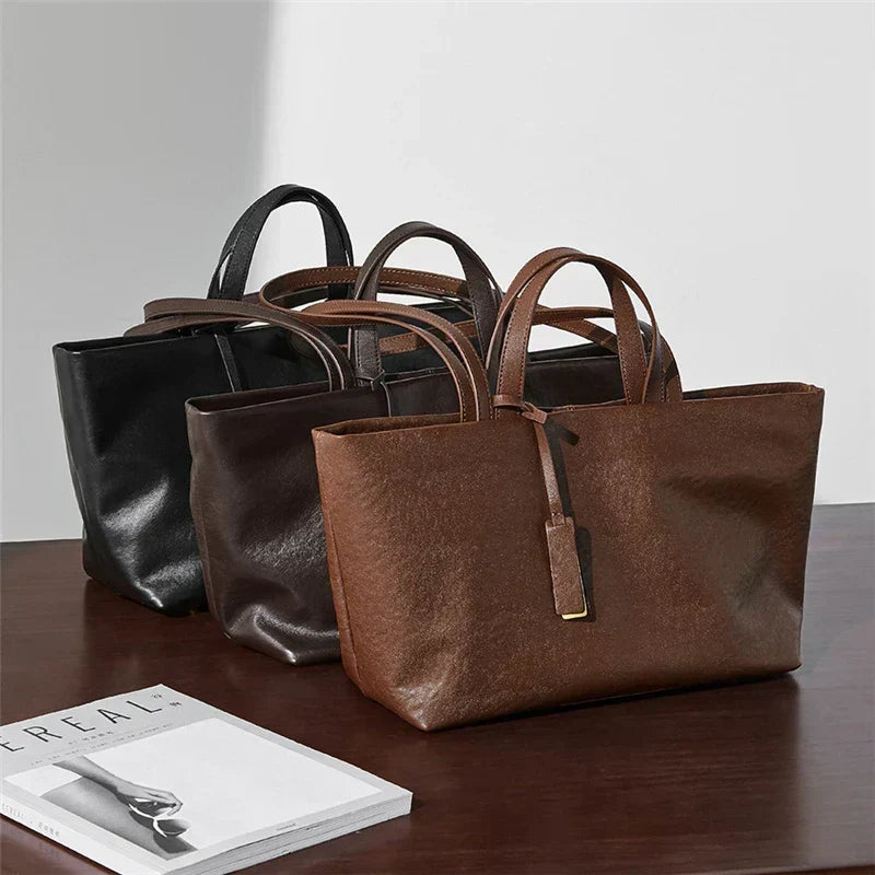 BORSA TOTE IN PELLE - JOANA