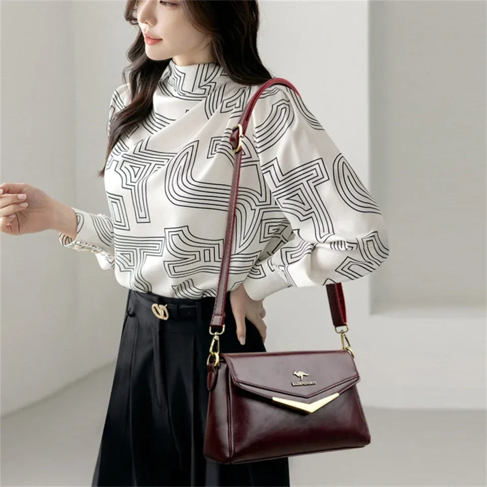 BORSA IN PELLE - LONA