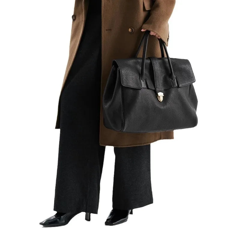 BORSA TOTE IN PELLE - GABRIELLE