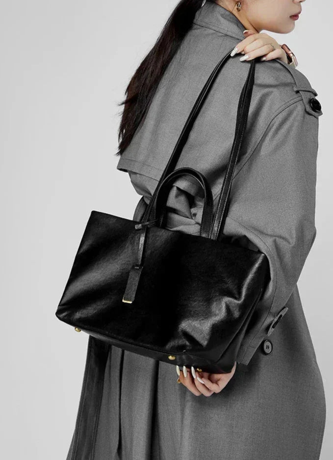 BORSA TOTE IN PELLE - JOANA