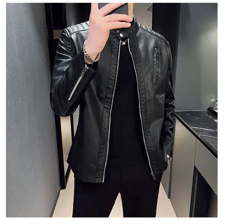 Michele | Refined Leather Jacket