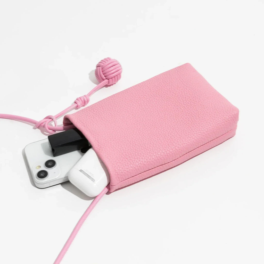 BORSA PORTA CELLULARE PICCOLA IN PELLE - SARAH