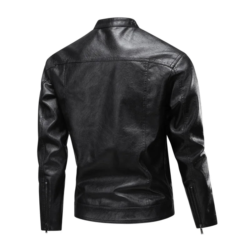 Cristian | Leather Aviator Jacket