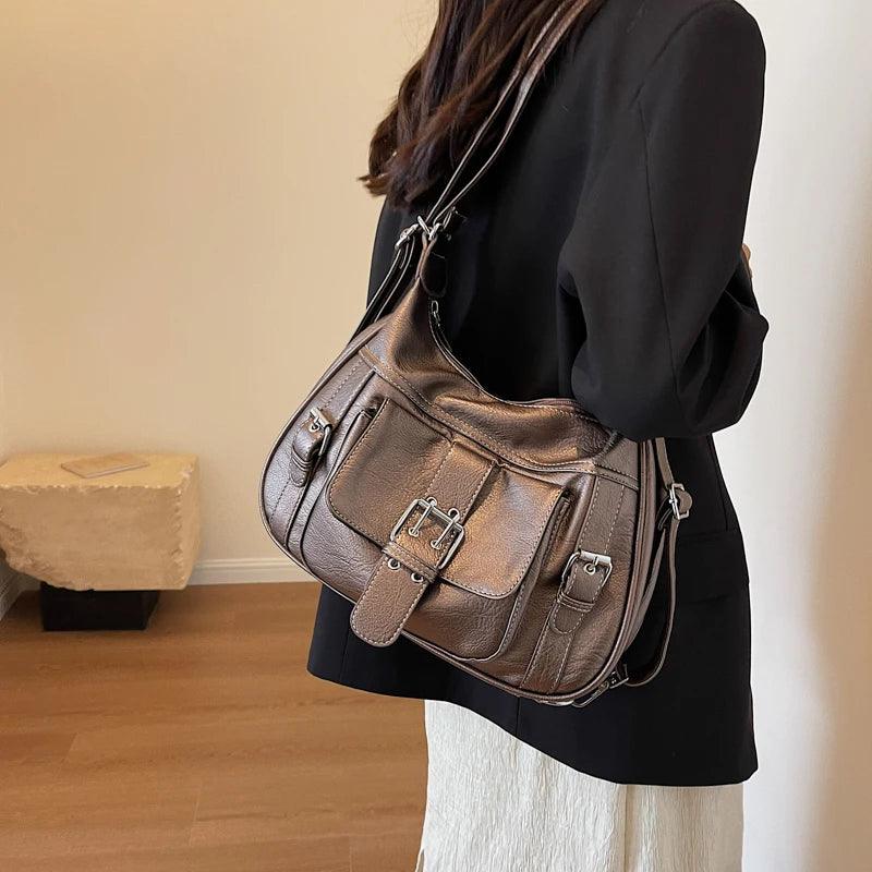 BORSA 2 IN 1 IN PELLE - SOFIA