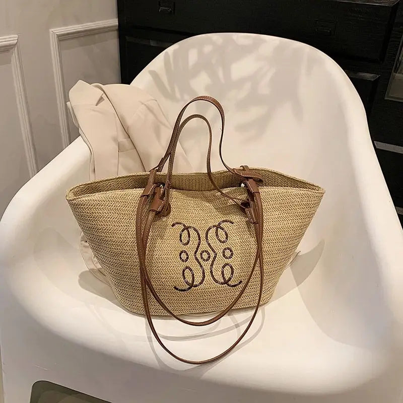 BORSA DI PAGLIA - LOUISE