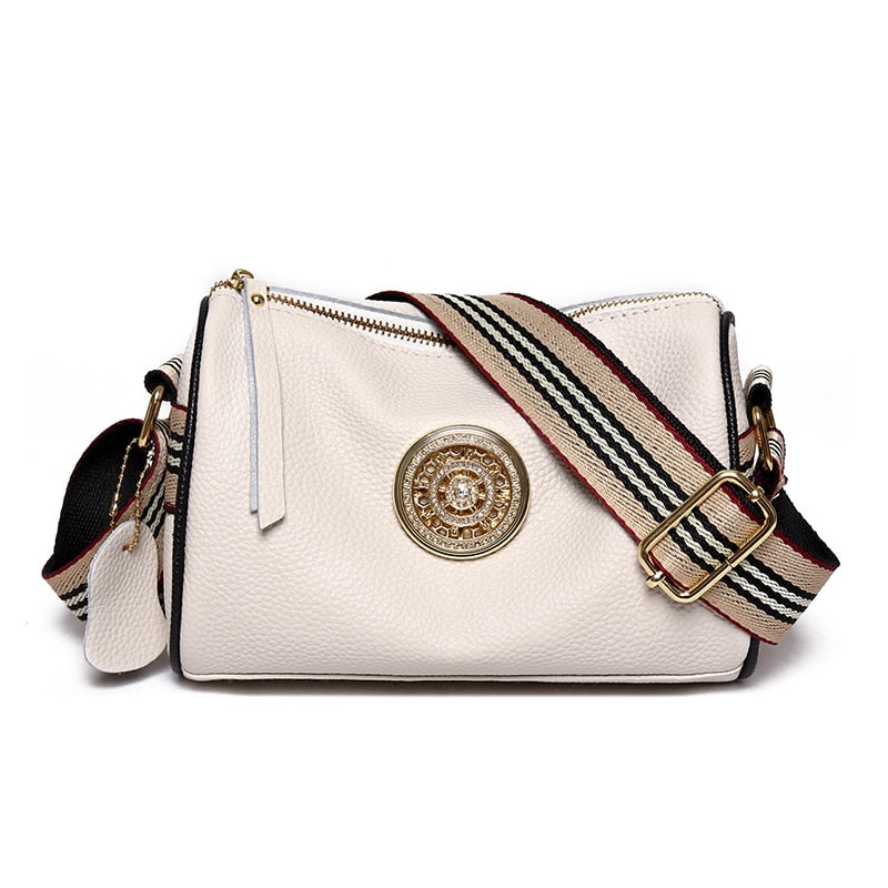 BORSA A SPALLA PICCOLA IN PELLE - ORLANE