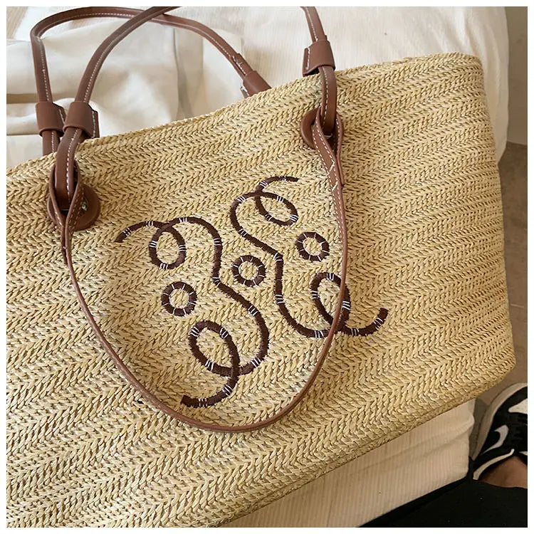 BORSA DI PAGLIA - LOUISE