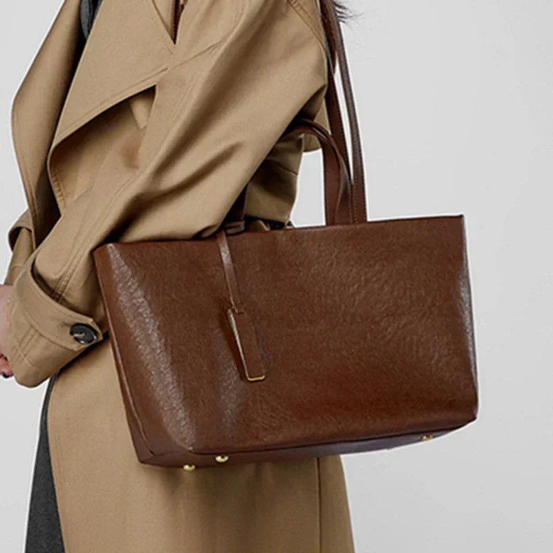 BORSA TOTE IN PELLE - JOANA