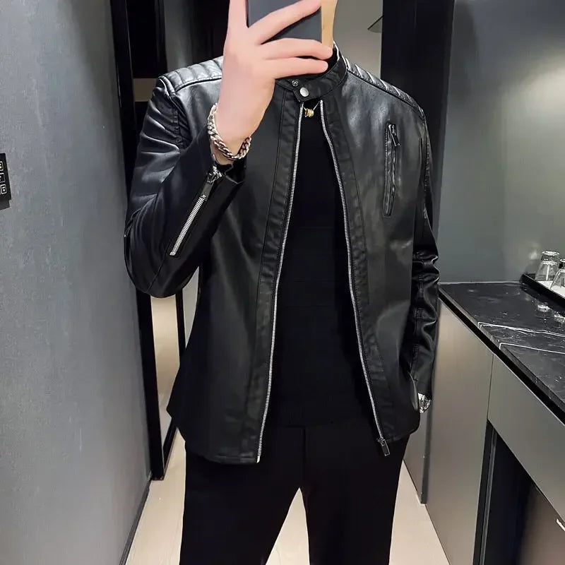 Michele | Refined Leather Jacket