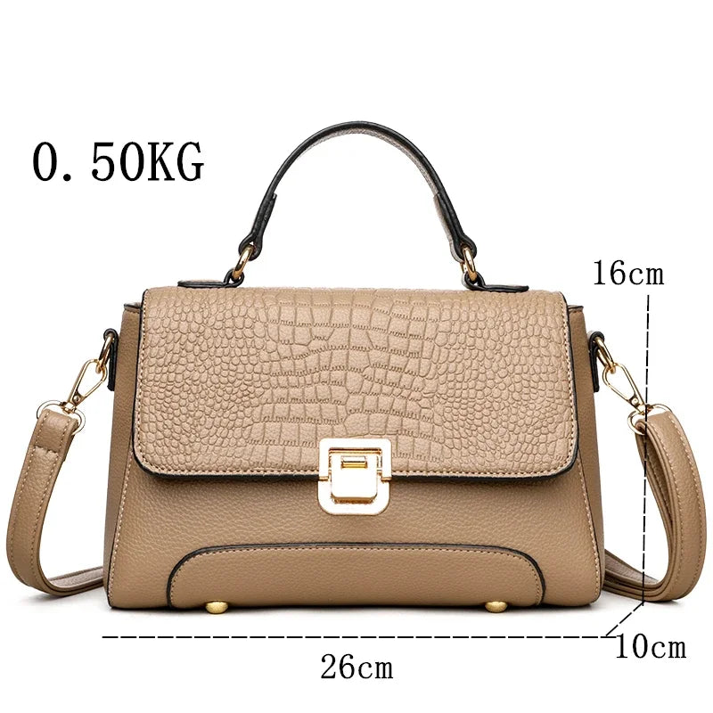 BORSA IN PELLE - CRAV