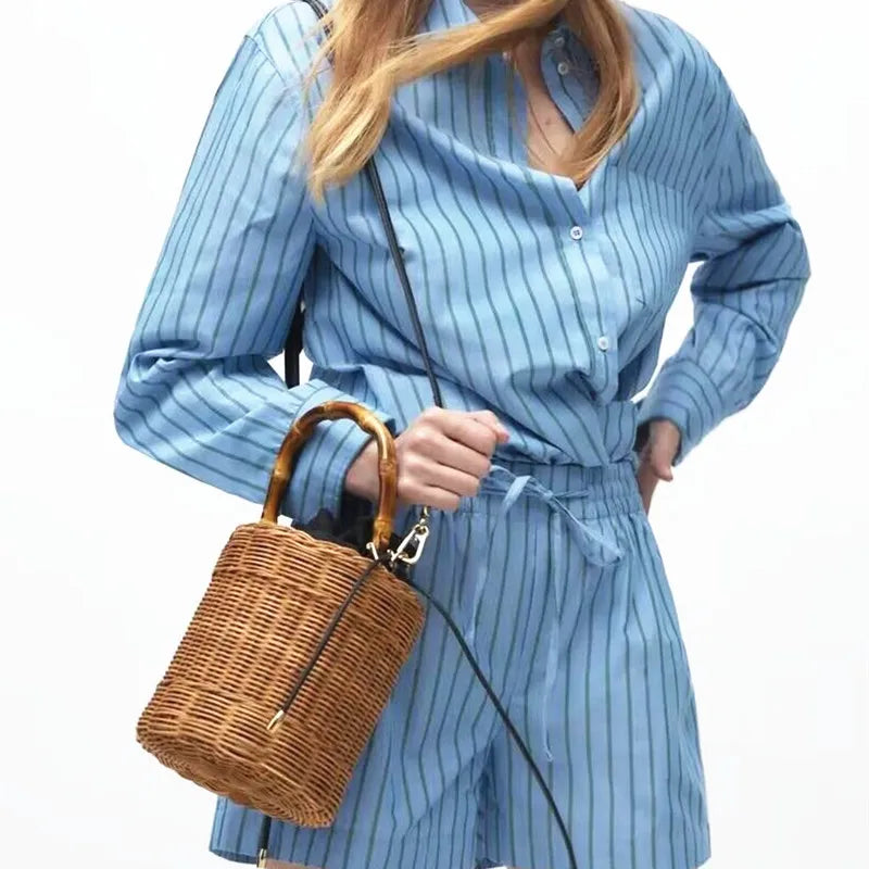 BORSA DI PAGLIA - KARINA