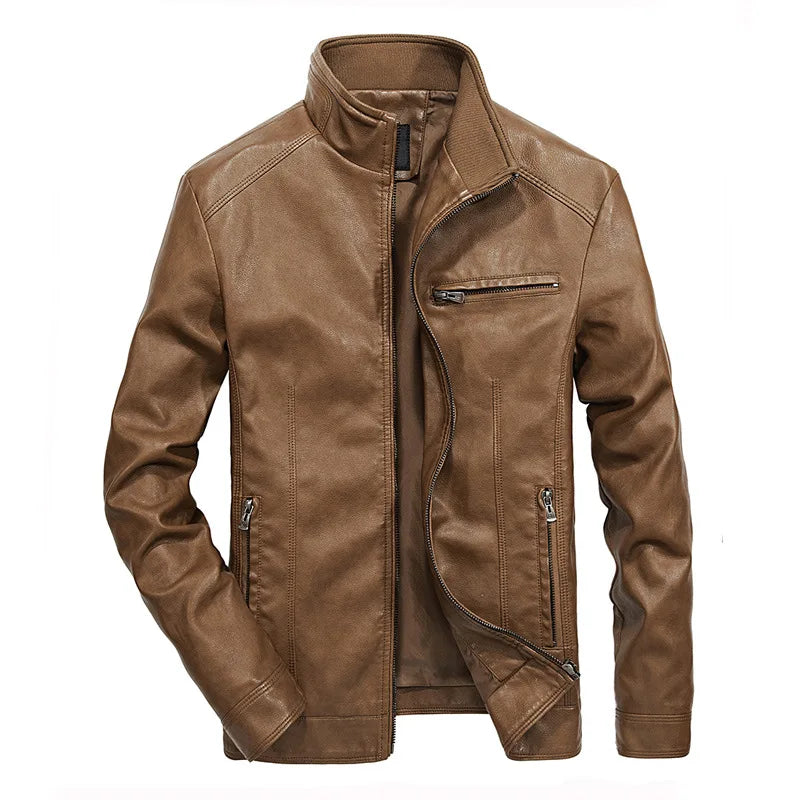 Kevin | Oversize Leather Jacket