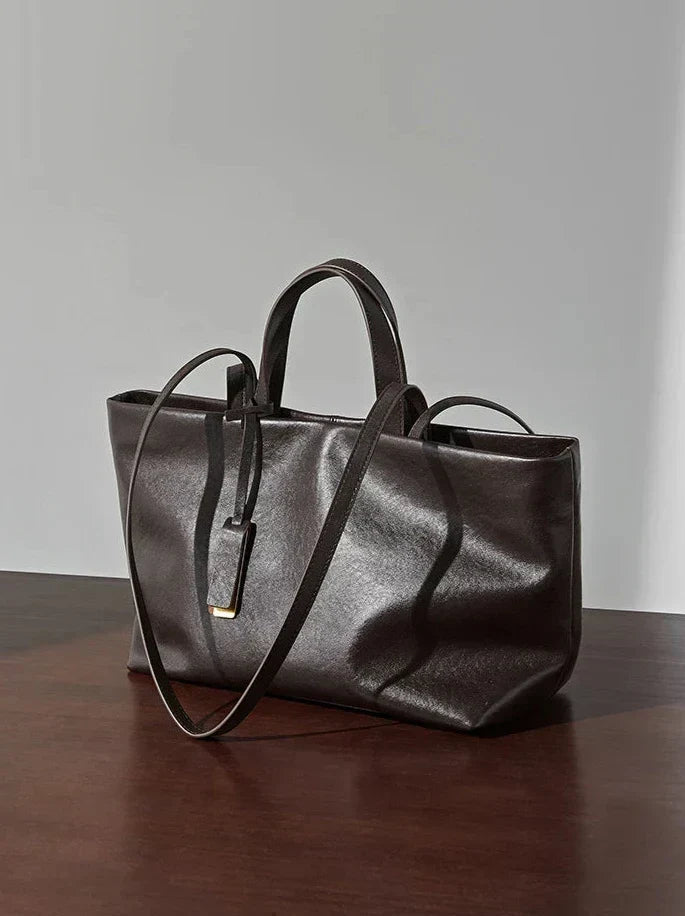 BORSA TOTE IN PELLE - JOANA