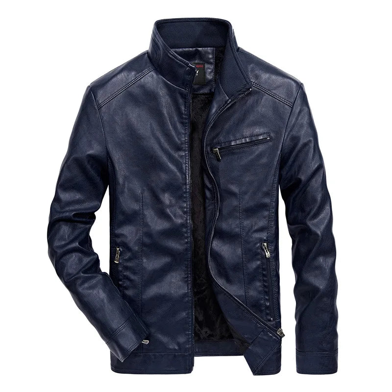 Kevin | Oversize Leather Jacket