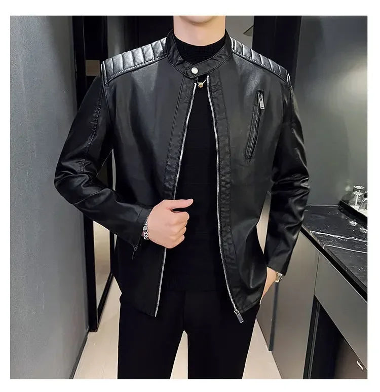 Michele | Refined Leather Jacket