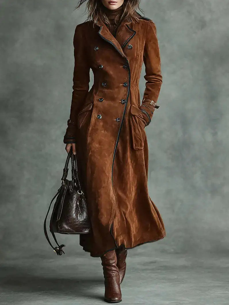 Lisa | Cappotto Lungo con Cintura