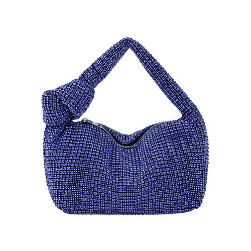 BORSA BAGUETTE GLITTERATA - FABIANA