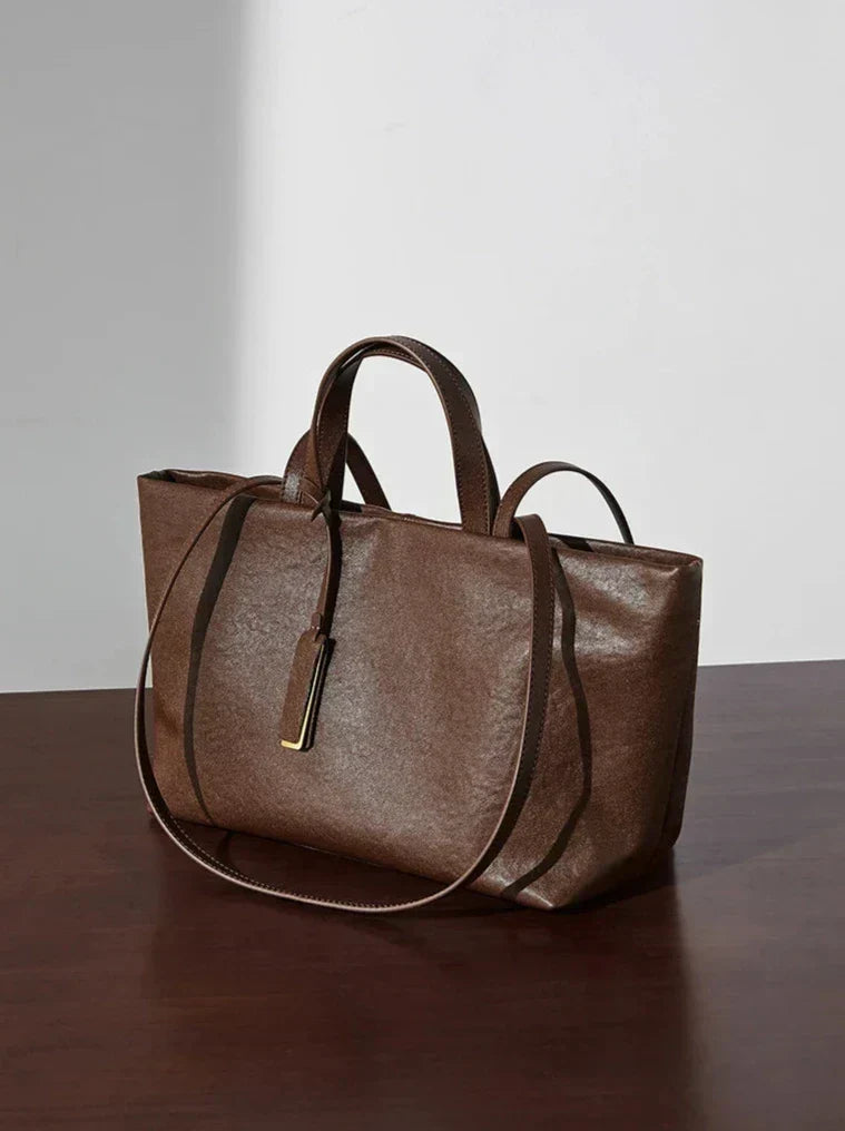 BORSA TOTE IN PELLE - JOANA