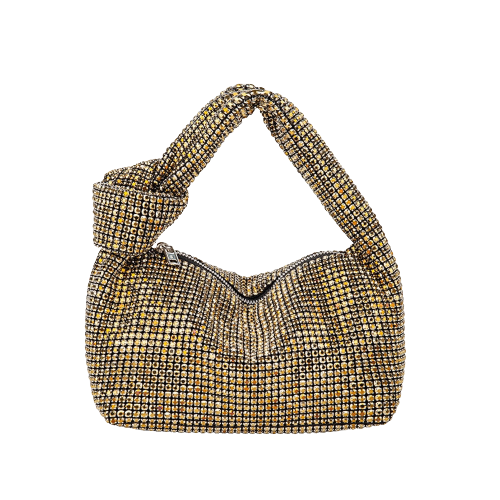 BORSA BAGUETTE GLITTERATA - FABIANA