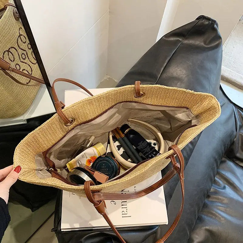 BORSA DI PAGLIA - LOUISE