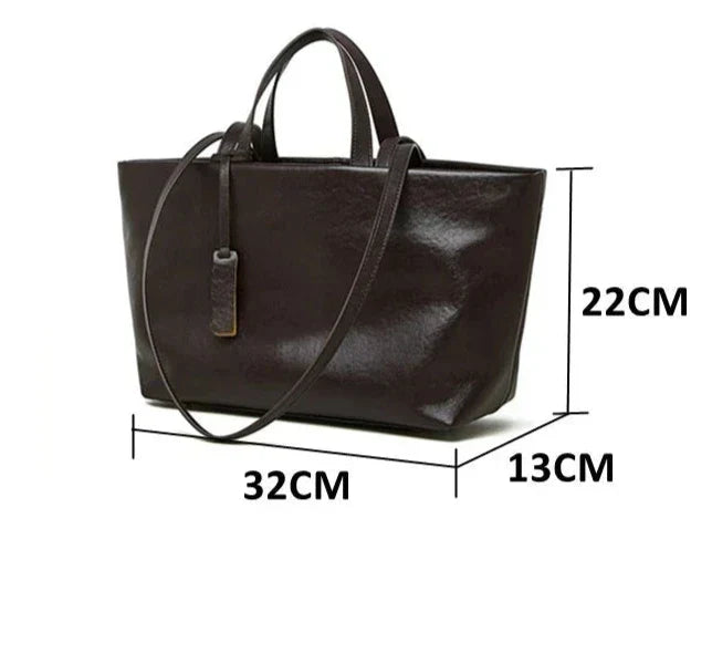 BORSA TOTE IN PELLE - JOANA