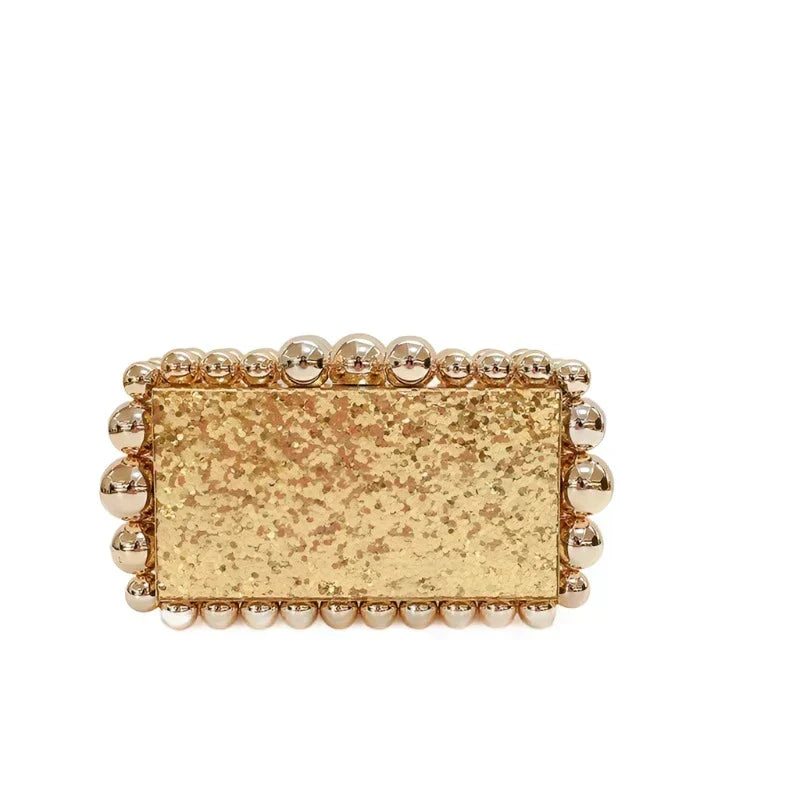 POCHETTE MARMORIZZATA IN ACRILICO