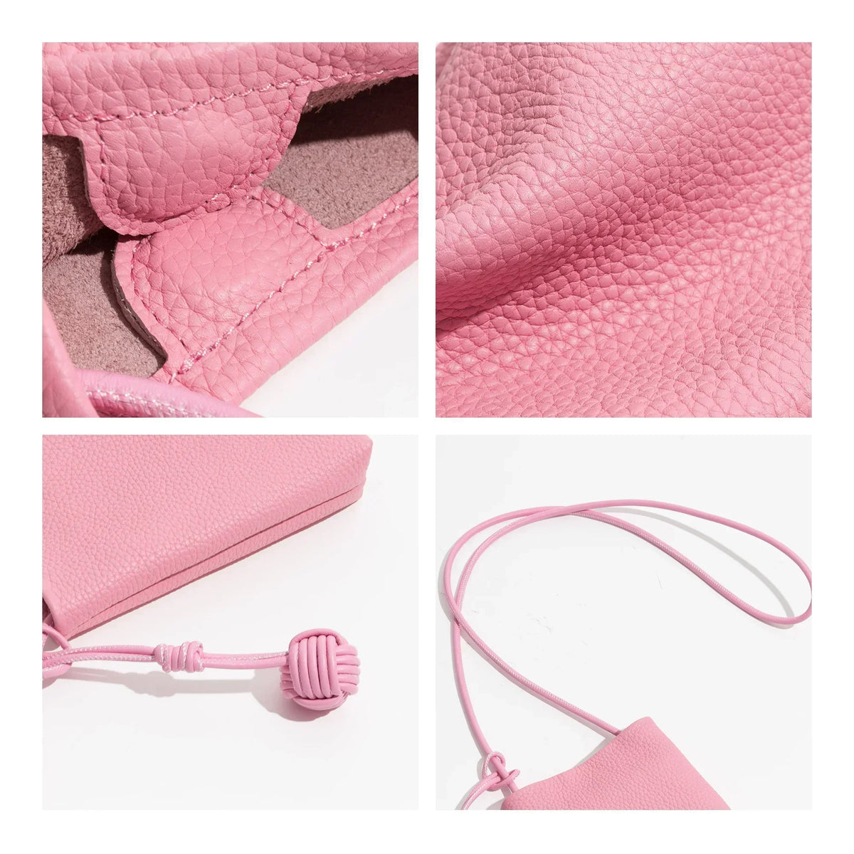 BORSA PORTA CELLULARE PICCOLA IN PELLE - SARAH