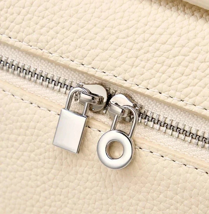 BORSA TOTE PICCOLA IN PELLE ROSA