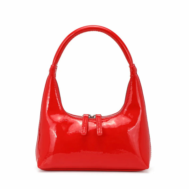BORSA BAGUETTE IN PELLE - AURORA