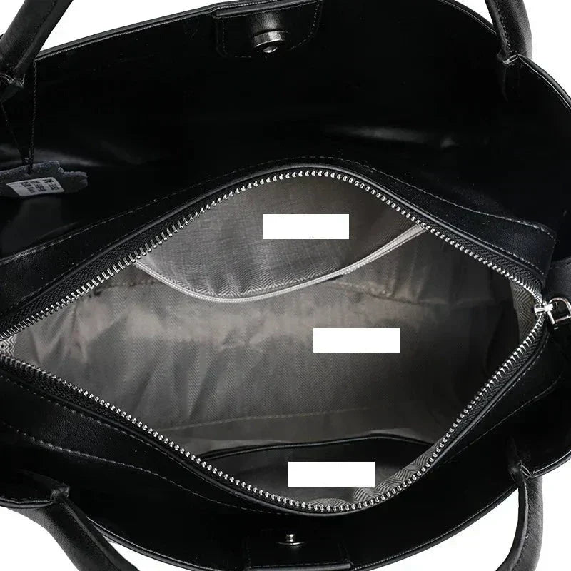 BORSA MEDIA IN PELLE - CHLOE CROCO