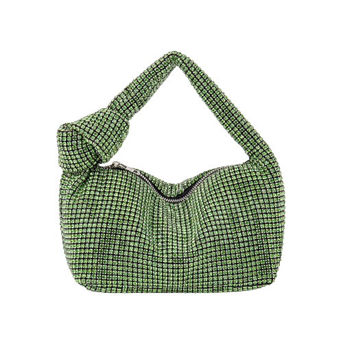 BORSA BAGUETTE GLITTERATA - FABIANA
