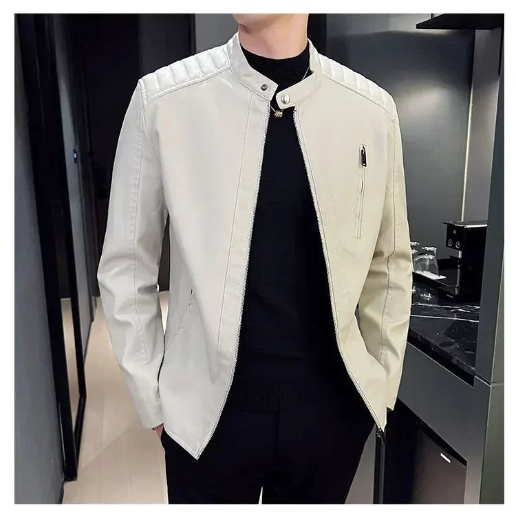 Michele | Refined Leather Jacket