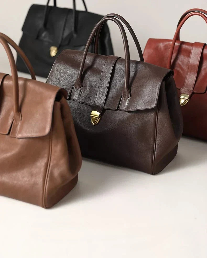 BORSA TOTE IN PELLE - GABRIELLE