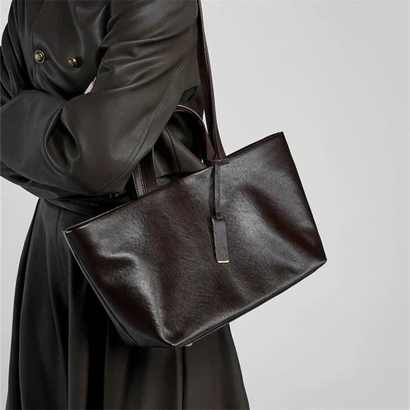 BORSA TOTE IN PELLE - JOANA