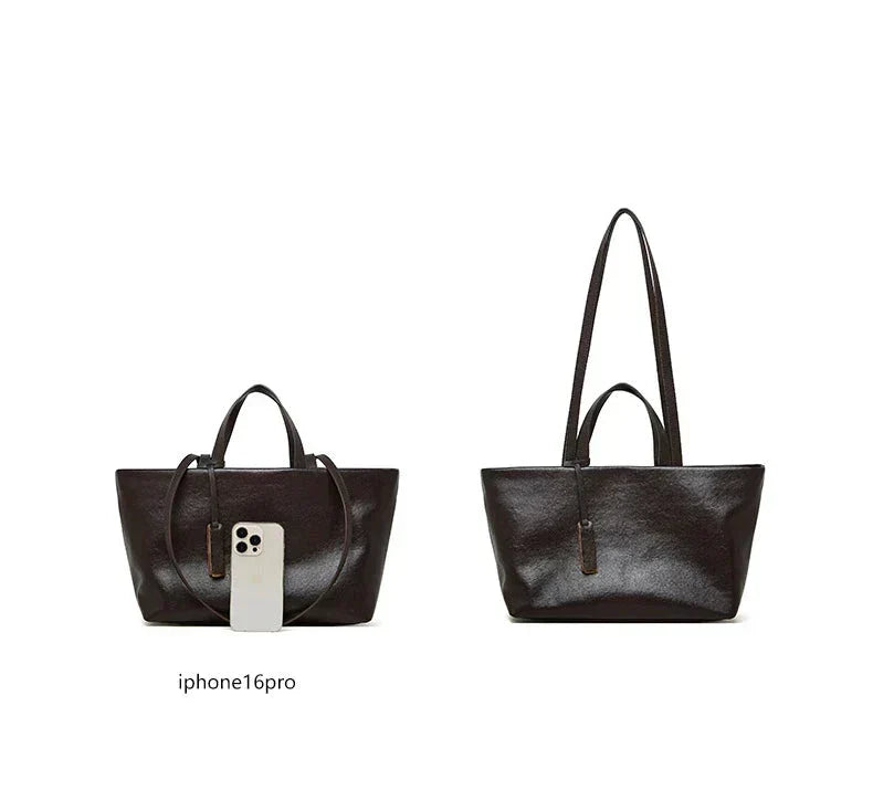 BORSA TOTE IN PELLE - JOANA