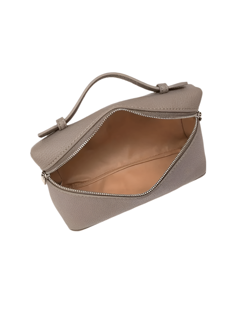 BORSA TOTE PICCOLA IN PELLE ROSA